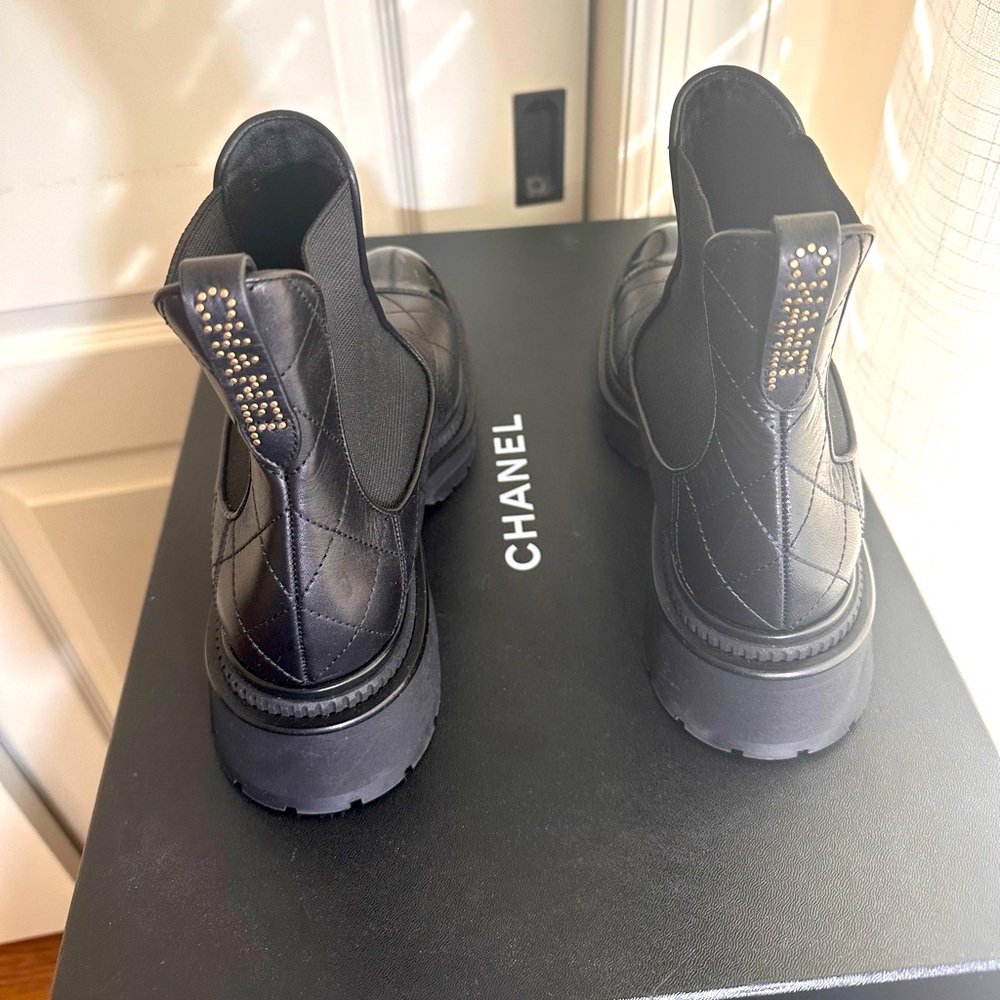 Chanel Chelsea Boots